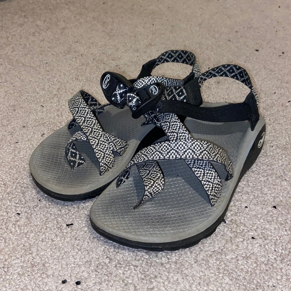 Black & White Chaco Sandals